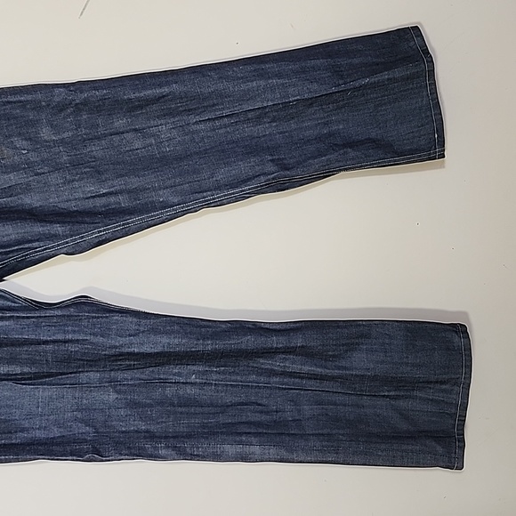 Artful Dodger Men's Blue Jeans Embroidered Back Pockets 38×34 - Picture 3 of 9